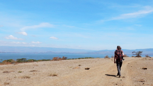 Tim Bunke at Lake Naivasha (Kenia)