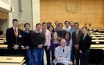 The group at UN headquarter, Geneva