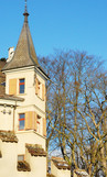 einer der Türme der Seeburg