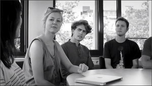 Studierende im Seminar