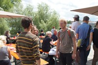 Auf der Terrasse