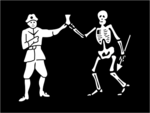 Der Jolly Rogers von Bartholomew Roberts