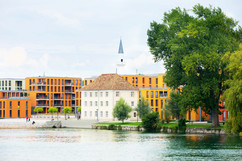 die Bischofsvilla am Konstanzer Seerhein