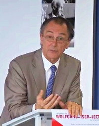 David Wellbery während seines Vortrags
