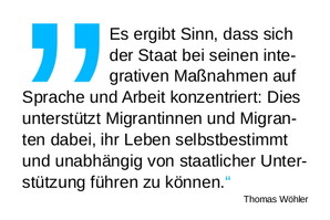 Zitate Integration Migranten