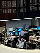 Innenansicht der Frankfurter Börse