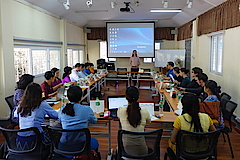 Opening words of the workshop “Doing fieldwork in Myanmar” by Prof. Dr. Judith Beyer.