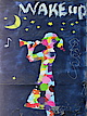 Ausschnitt eines Grafittis