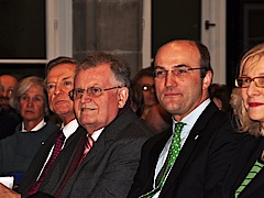 Im Publikum: Avi Primor, Erwin Teufel, Ulrich Rüdiger, Katharina Holzinger