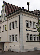 Foto der Gemeindeverwaltung im Ort Luterbach