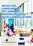 Cover der Broschüre: Das Innere des Kinderhauses mit spielenden Kindern