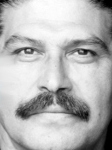 Gesicht des Dichters Nedjo Osman