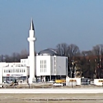 Minarett der Moschee in Konstanz